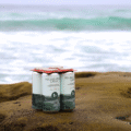 Red 4PK in stunning ocean background